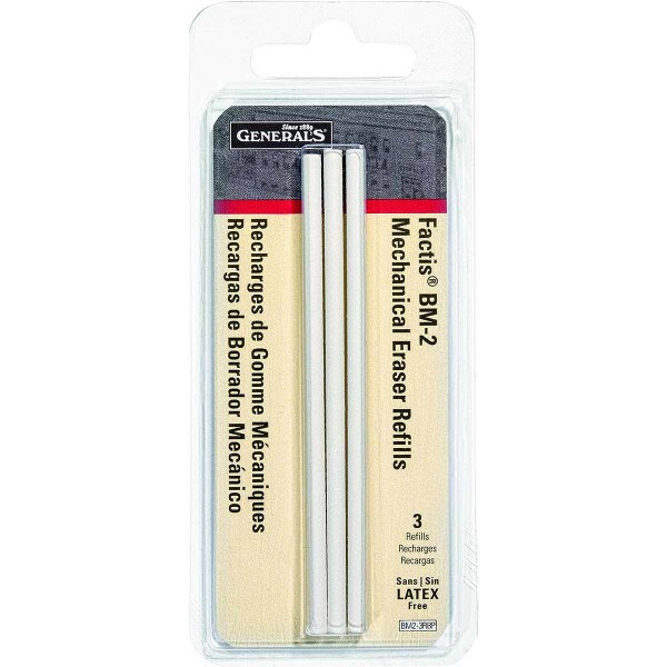 BM-2 Machanical Eraser refill 3 Pack